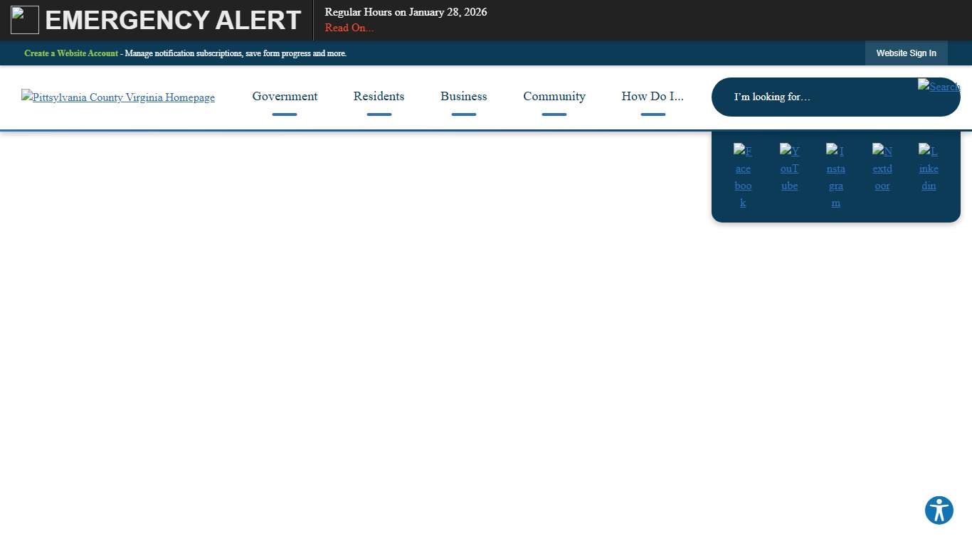 Pittsylvania County, VA Official Website